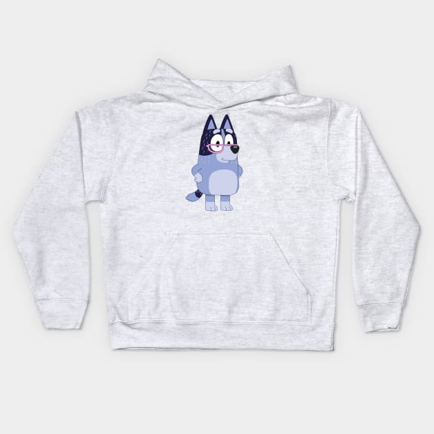 Nana Heeler Kids Hoodie by MyOwnCollection